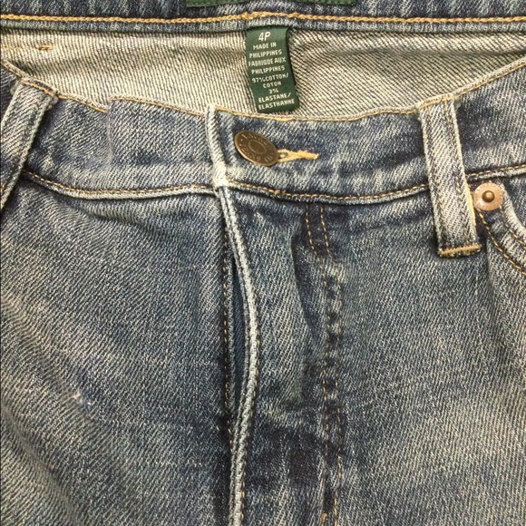 LRL LAUREN JEANS CO. RALPH LAUREN PETITE 4P HIGH RISE - Picture 5 of 5